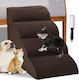 Bakaji Waterproof Car Steps for Brown Dog