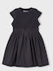 Children's Dress Short Sleeve Black