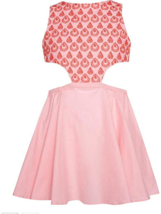 Παιδικό Φόρεμα Αμάνικο Pink