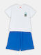 Kinder-Set mit Shorts Sommer 2Stück White