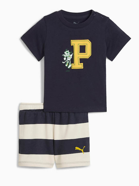 Kids' Set with Shorts Summer 2pcs Blue