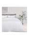 Das Home 9658 Κουβερλί Μονό Microfiber White 160x240cm