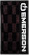 Emerson Beach Towel Cotton Black