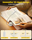 Glocusent Glocusent LED Светлина за Книга с Щипка Бял
