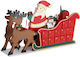 Bakaji Calendar Advent Saniile lui Moș Crăciun DIY Din Lemn