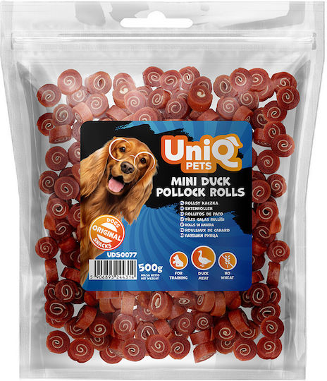 Uniq Leckerli für Welpen Rohrform mit Ente 500gr