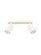 Sollux Doppel Spot mit Fassung GU10 in Beige Farbe