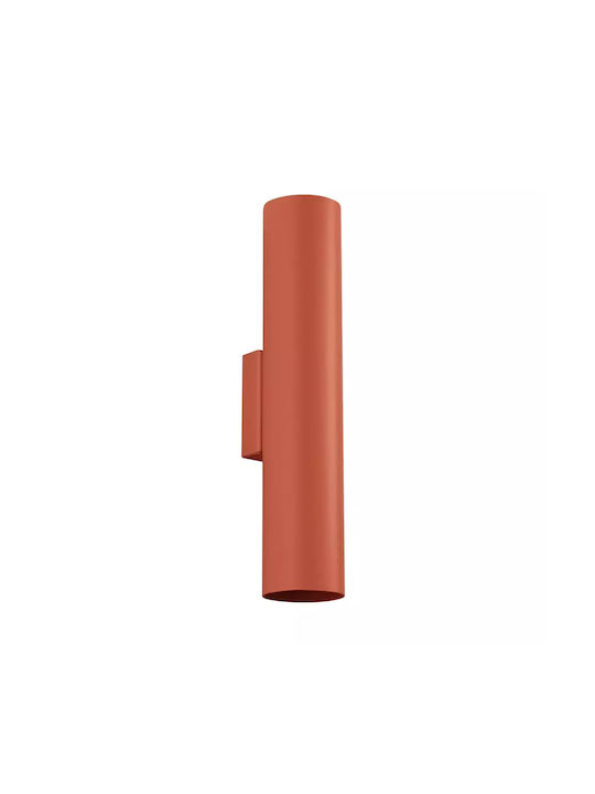 Sollux Doppel Spot mit Fassung GU10 in Rot Farbe