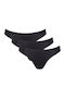 Βαμβακερά Women's Slip 3Pack Black