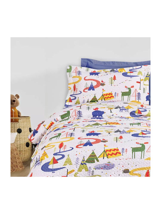 Das Home 4927 Kinder Kissenbezüge Set 50x70cm Blue, Green, White Das Home 4927 Kinder Kissenbezüge Set 50x70cm Blue, Green, White