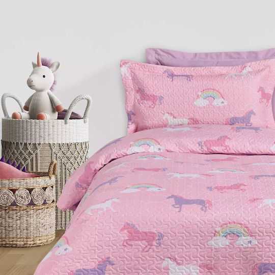 Das Home 4929 Kids Pillowcase Set 50x70cm Pink, Purple