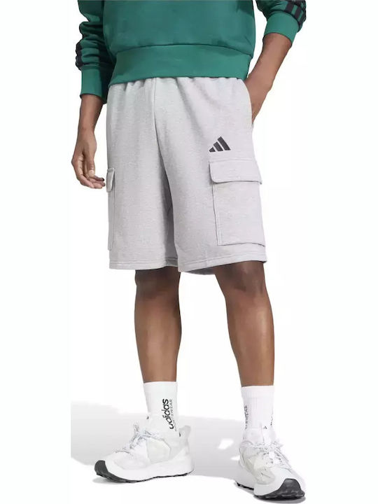 adidas Essentials Feel Cozy French Terry Cargo Șort pentru Bărbați Gri