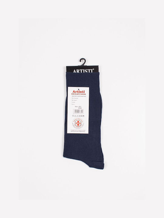 Șosete din bumbac fără elastic Artisti 2010 albastru închis 39-42 Șosete din bumbac fără elastic Artisti 2010 albastru închis 39-42