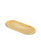 Nuova Vita Metallic Oval Decorative Tray 18x8.5cm
