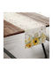 Cotton Club Easter Tablecloth Red 40x150cm