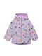 Kinder Freizeitjacke mit Kapuze Purple