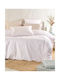 Rythmos Eloise Kissenbezug-Set mit Umschlagumschlag Beige 50x70cm.