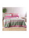Rythmos Robin Kissenbezug-Set mit Umschlagumschlag Pink 50x70cm.