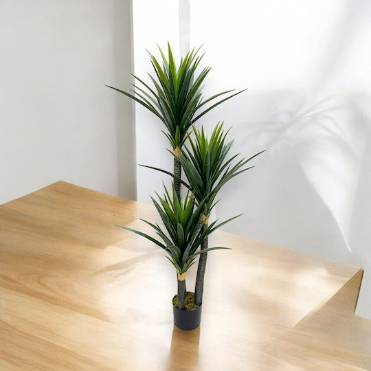 Arbore Artificial Yucca 155cm Ghiveci din Plastic Oranon