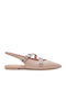 Ella Leder Damen Ballerinas Slingback in Rosa Farbe
