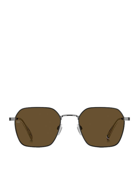 Tommy Hilfiger Unisex Γυαλιά Ηλίου με Γκρι Μετα...