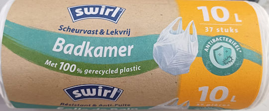 Swirl Σακούλες Απορριμάτων Χωρητικότητας 10lt 37τμχ