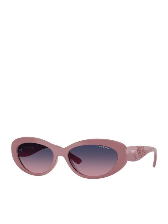 Vogue Women's Sunglasses with Pink Plastic Fram...