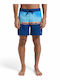 Everyday Herren Badebekleidung Shorts Blau mit Mustern