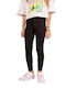 Kids Legging Sports Long Black