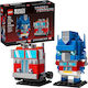 LEGO Brick Headz Transformers Optimus Prime Robot & Vehicle For 10+ Years 237 Pieces