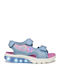 Kids' Sandals Ciberdron Anatomic with Velcro & Lights Light Blue