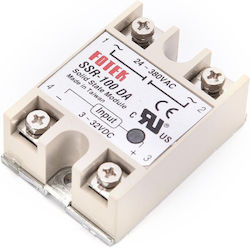 Solid State Βιομηχανικό Ρελέ Λυχνίας SSR-100DA