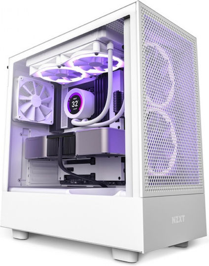 Vengeance Reborn-V6 ΝZXT Edition Gaming Desktop PC (Ryzen 7-7800X3D/32GB DDR5/1TB SSD/Radeon RX 9070 XT/No OS)