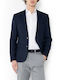 Men's Summer Suit Jacket Regular Fit Blue