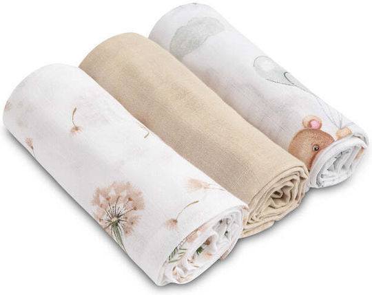 Sensillo Πάνα Αγκαλιάς 70x80cm 3τμχ Sensillo Πάνα Αγκαλιάς 70x80cm 3τμχ