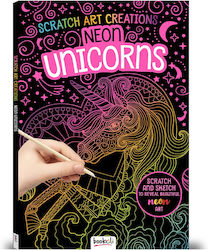 Βιβλίo Ζωγραφικής Anti-Stress Art Creations Beautiful Neon Neon Unicorns 2024 Ed