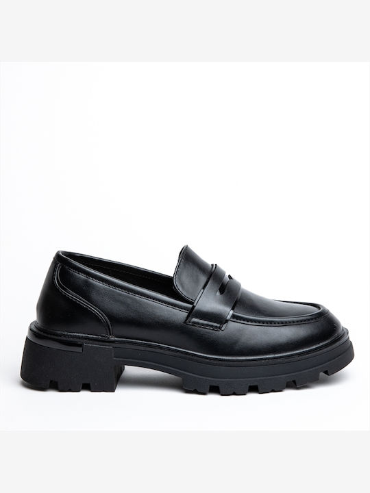 Women's Loafers in Black Color