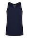 Herren Unterhemden Navy Blue 1Packung