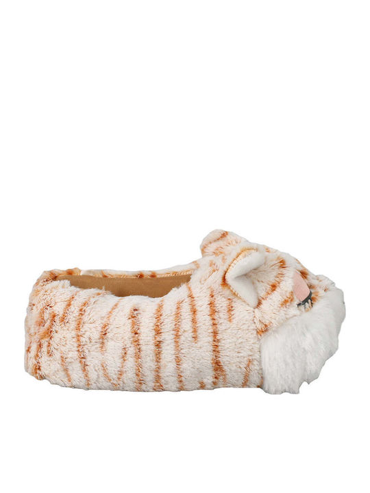 Mad House Winter Women's Slippers Beige