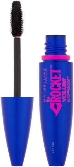 Maybelline The Rocket Volum' Express Mascara – Very Black, Für Voluminöse Wimpern