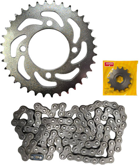 Αλυσιδογραναζα 428-104 15δ 36δ Yamaha Crypton R 115 Aspira