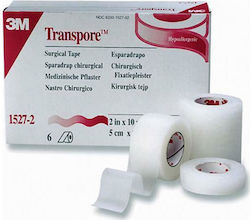 3M Transpore Διάφανη Επιδεσμική Ταινία 5cm x 9.1m