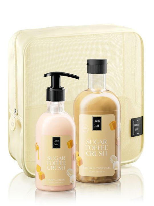Lavish Care Sugar Toffee Crush Комплект за грижа за хидратация и почистване на тялото Lavish Care Sugar Toffee Crush Комплект за грижа за хидратация и почистване на тялото