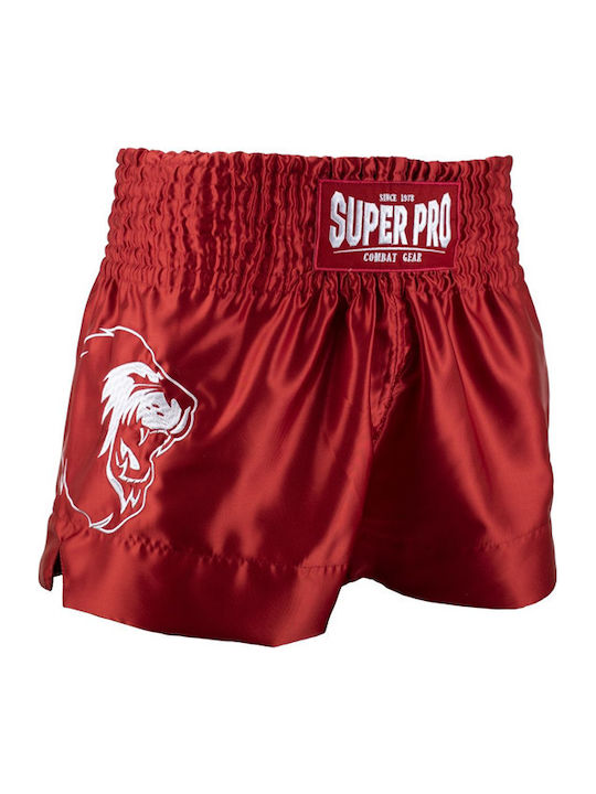 Super Pro Combat Gear Kick Boxing Shorts Hero Red S