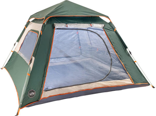 Campo Rover 4 Αυτόματη Καλοκαιρινή Σκηνή Camping Πράσινη με Διπλό Πανί για 4 Άτομα 240x240x160εκ.
