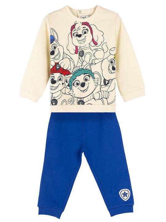 Kinder Sweatpants Set - Jogginganzug Beige 2Stück