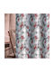 San Lorentzo Parisflowers Shower Curtain Fabric 180x200cm Parisflowers