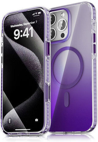 Premium Back Cover Σιλικόνης Αδιάβροχο Μωβ (iPhone 14 Pro)
