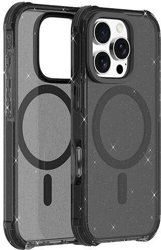 Premium Back Cover Σιλικόνης Αδιάβροχο Μαύρο (iPhone 16)