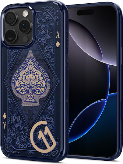 Spigen Ultra Hybrid T Задна корица Силикон / Пластмаса Син (iPhone 16 Pro MaxRealme C11)